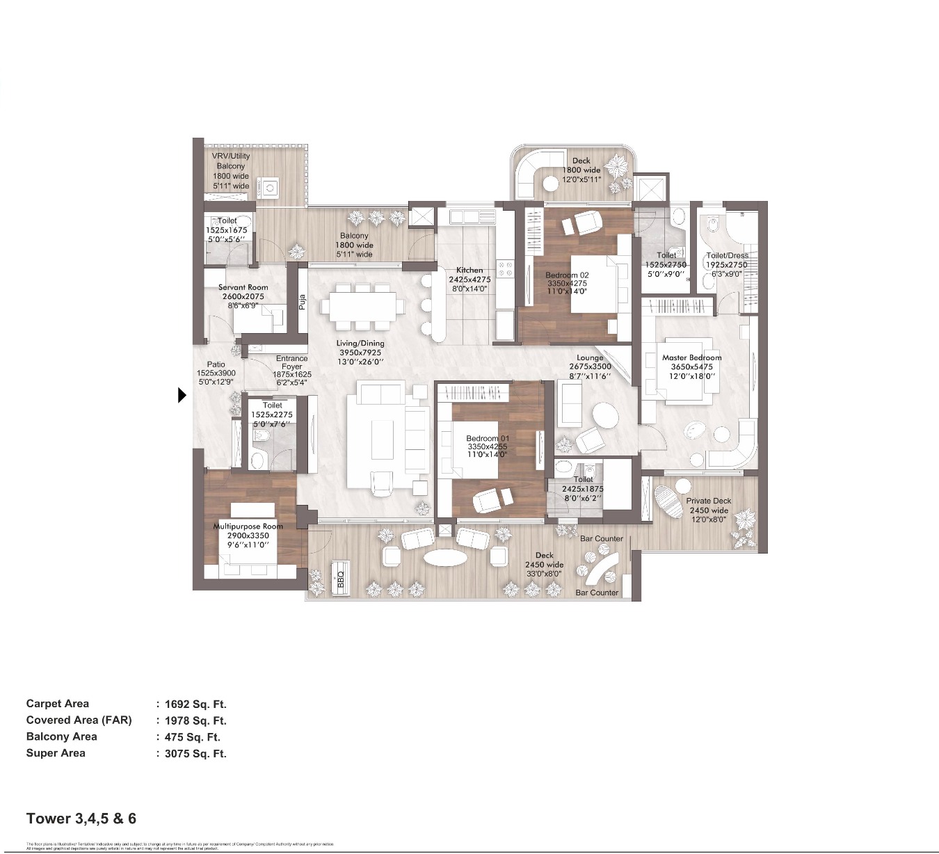 Elan The Presidential Floor Plan